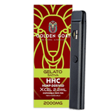 Golden Goat - HHC - Vape Device - 2000mg - Rechargeable-Disposable - Gelato