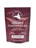 Carolina - Uplift Chewables - HHC+Caffeine - Cherry 20ct bag