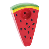 Wacky Bowlz - Watermelon Slice - Ceramic Pipe - 3.75"