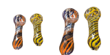 2.5” - Colorful Swirling Design - Handblown - Glass Hand Pipe