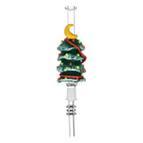 Vessel - Christmas Tree - Vapor - w - Quartz Tip - 7" - 10mm F