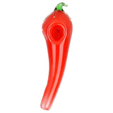 DankGeek - Spice Of Life - Chili Pepper - Glass Pipe - 4.75" - Colors Vary