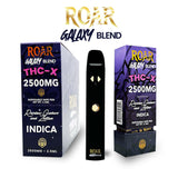 Roar Galaxy Blend - THC-X - Disposable Vape 2500MG - Rainbow Gushers & Zkittlez - Indica