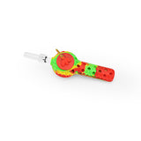 DankGeek - Ritual - 4'' - Silicone Nectar Spoon - Rasta