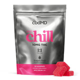 cbdMD - Delta 9 - THC Chill Gummies - 200MG - Dragon Fruit