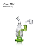 Waxmaid - 5.27" - Pisces - Mini Glass Dab Rig