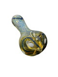 3.5” - Blue & Yellow - Glass Hand Pipe - 1 Pc