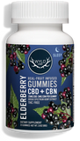 WYLD CBD - Real Fruit Infused - CBD + CBN Sleep - Elderberry Gummies