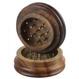 AFG Distribution - Wood 2pc Grinder - 2 Inch Round