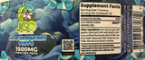 JGO - CBD Blue Raspberry Puffs - 1500 mg - 30 ct - THC FREE