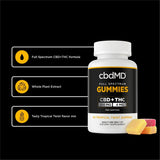 CbdMD - Full Spectrum - CBD Gummies - Tropical Mix