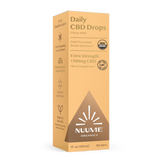 Nuume - Organic CBD - THC-Free Drops - Citrus Mint - Extra Strength - 1500mg - Broad Spectrum