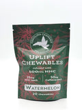 Carolina Cannabis Creations - Uplift Chewables - HHC+Caffeine - Watermelon - 20ct bag