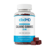 cbdMD - CBD Calming - Ashwagandha Raspberry Gummies - 750MG - 60ct