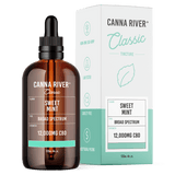 Canna River - Broad Spectrum CBD Classic Tincture - Sweet Mint - 120mL