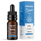 Canna River - Full Spectrum CBD Classic Tincture - Natural - 15mL