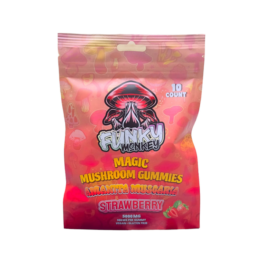 Funky Monkey - Amanita Muscaria - Magic Mushroom Gummies - 5000 MG - S ...