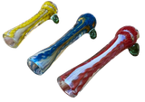 3” - US Chillum - Internal Twist Design Tobacco - Dry Herb - Glass Hand Pipe