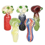 Get mawls - All Twisted Up - Glass Hand Pipe - 3" - 3.5" - 5pcs