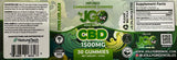 JGO - Full Spectrum - CBD Gummies - 1500 mg - 30 ct