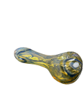 3.5” - Blue & Yellow - Glass Hand Pipe - 1 Pc