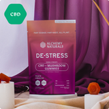 Alchemy Naturals - CBD Gummies - For Stress - Full Spectrum + Mushroom