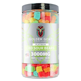 Golden Goat - Platinum CBD Gummies - 3000mg - Sour Bears