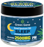 Green Genie - Organic CBD - Infused Mood Based - Vegan Gummies - 625MG to 2500MG