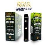 Roar Galaxy Blend - THC-X - Disposable Vape 2500MG - Honey Bun & Rolex OG - Indica