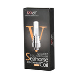 Lookah - Seahorse - Quartz See-Through Coil - 4 Pack