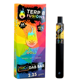 Pot of Gold - 2.25g - THCA + D8 - Live Resin Disposable Dab Bar - Terp 8