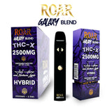 Roar Galaxy Blend - THC-X Disposable Vape 2500MG - Jack Herver & Northern Lights - Hybrid