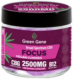 Green Genie - Organic CBD - Infused Mood Based - Vegan Gummies - 625MG to 2500MG