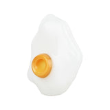 getmawls - Sunny Side Up Egg - Glass Hand Pipe - 3.75"