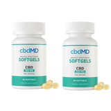 cbdMD - CBD Softgel Capsules - (3000MG - 6000MG)